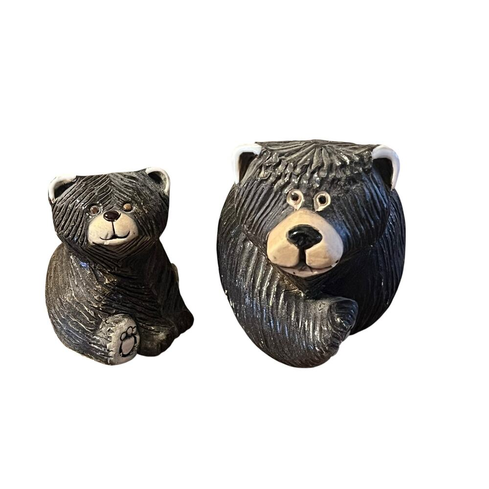 Artesania Rinconada Bear Large Small Figurine Set